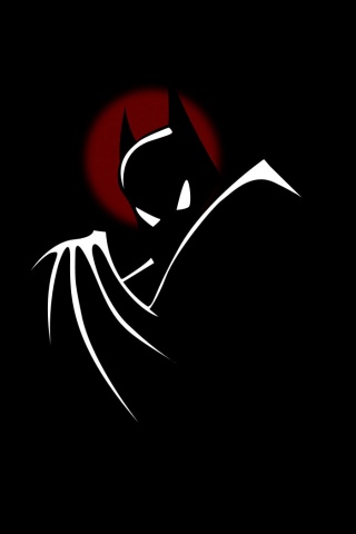 Логотип мультфильма о Бэтмене обои