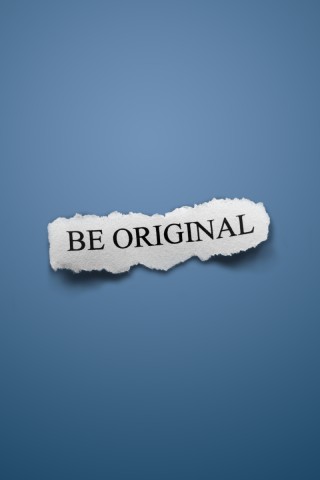 Будь оригинален обои