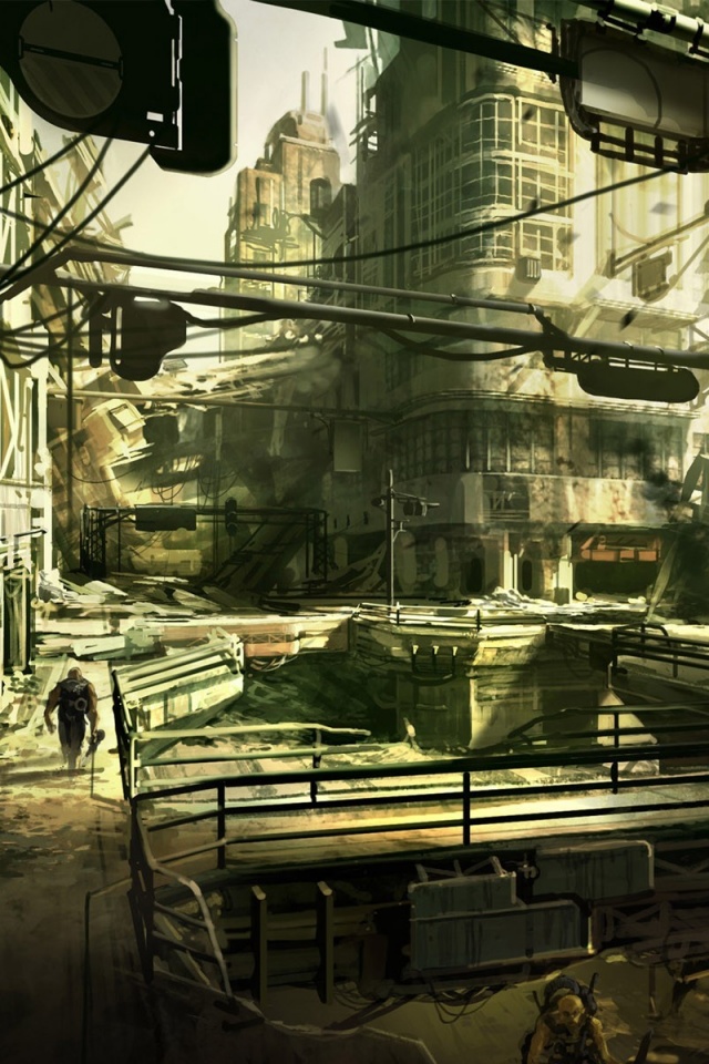 Локация из Fallout 3 обои