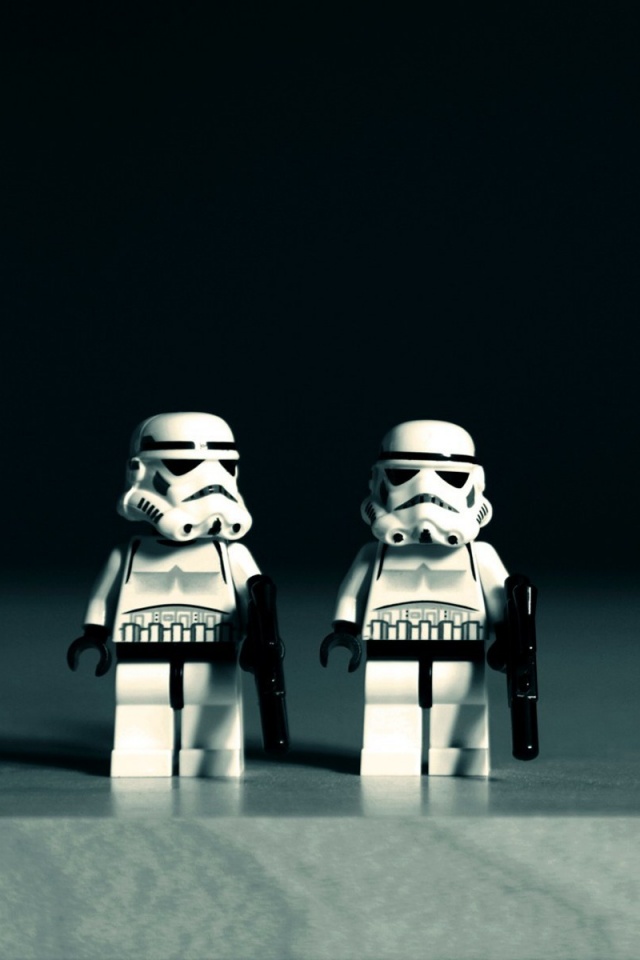 Имперские штурмовики в Lego обои