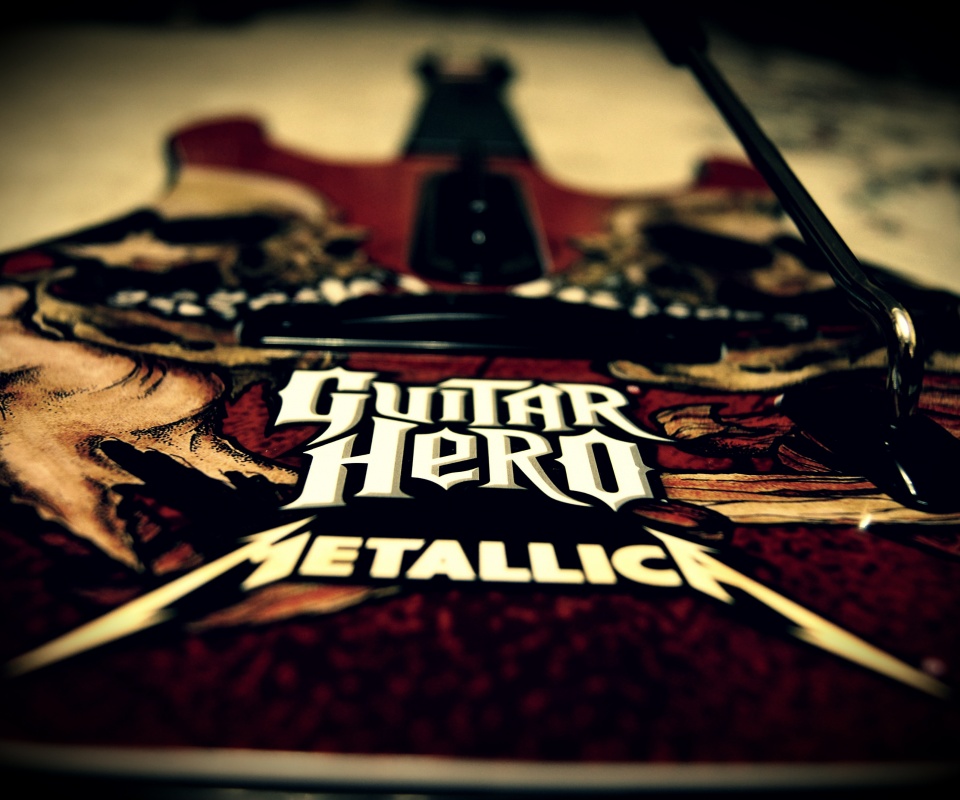 Контролер для Guitar Hero с Металликой обои