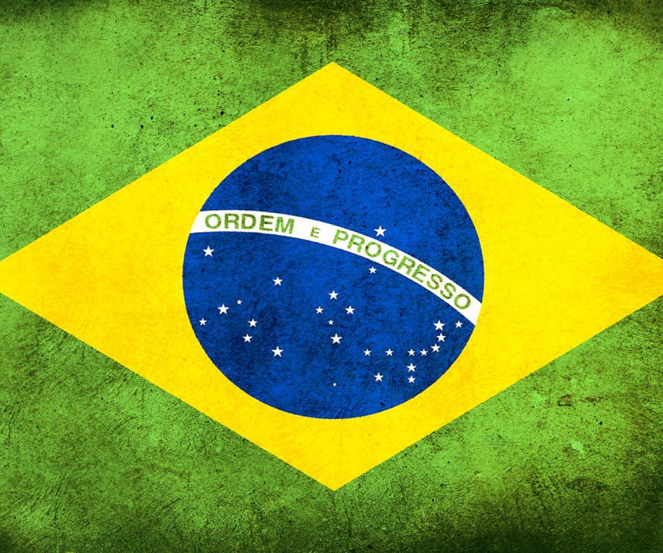 Флаг Бразилии обои