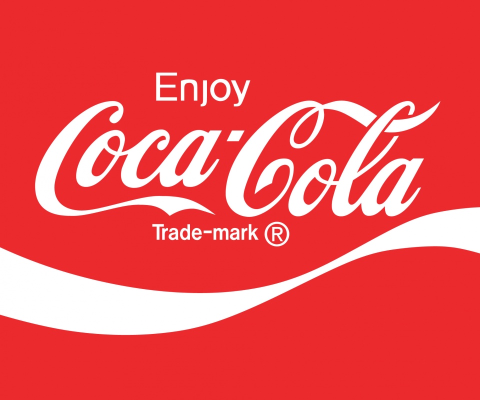 Оригинальный логотип Coca-Cola обои