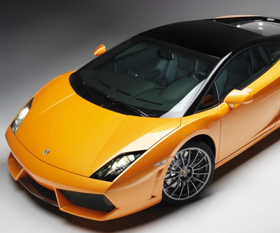 Жёлтый Lamborghini Gallardo обои