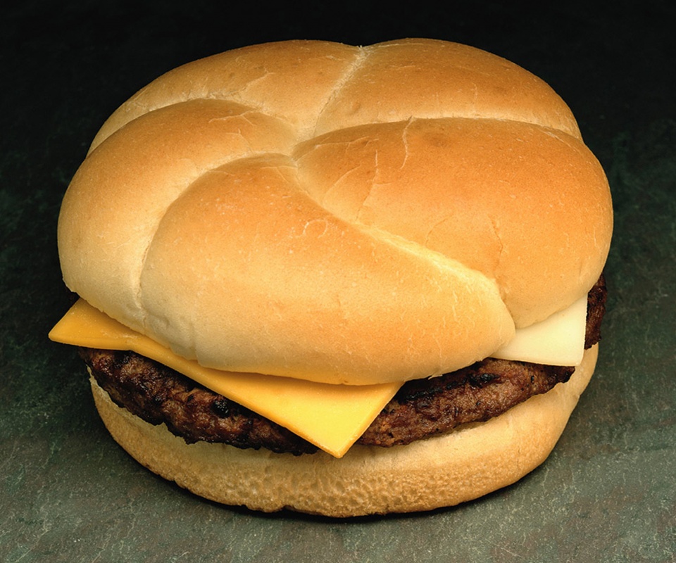 Свежий чизбургер обои