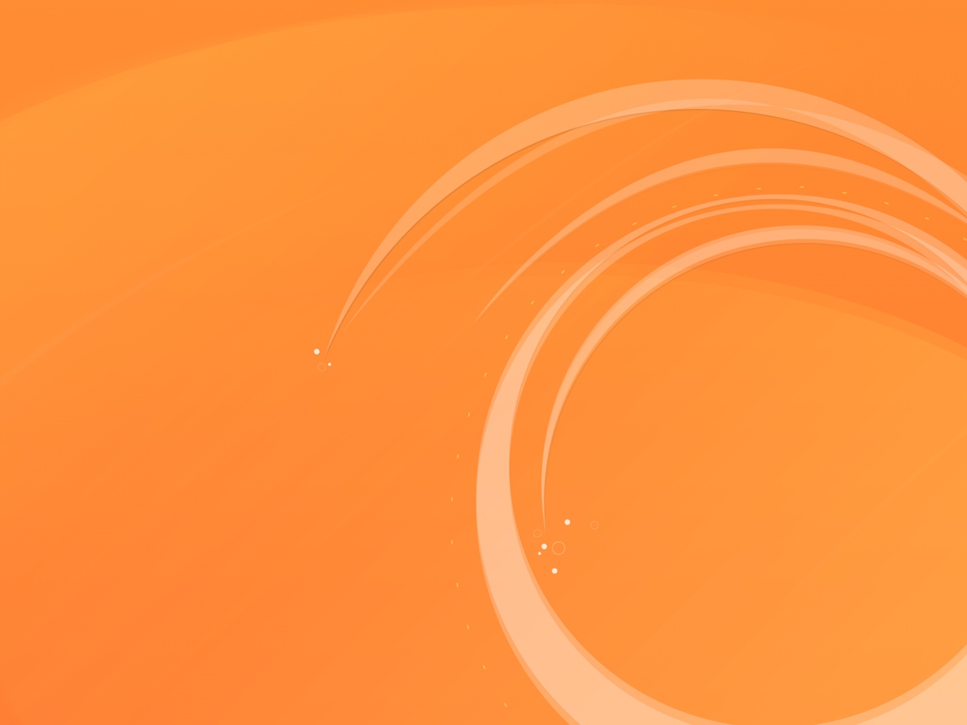 Оранжевая спираль обои