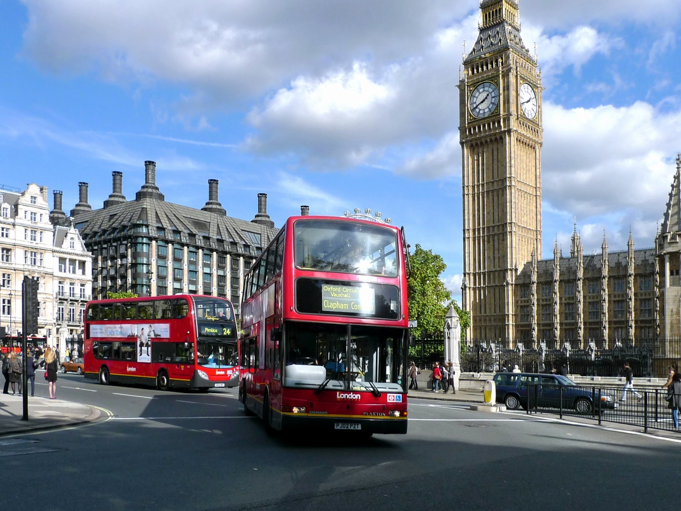 Лондонские автобусы обои