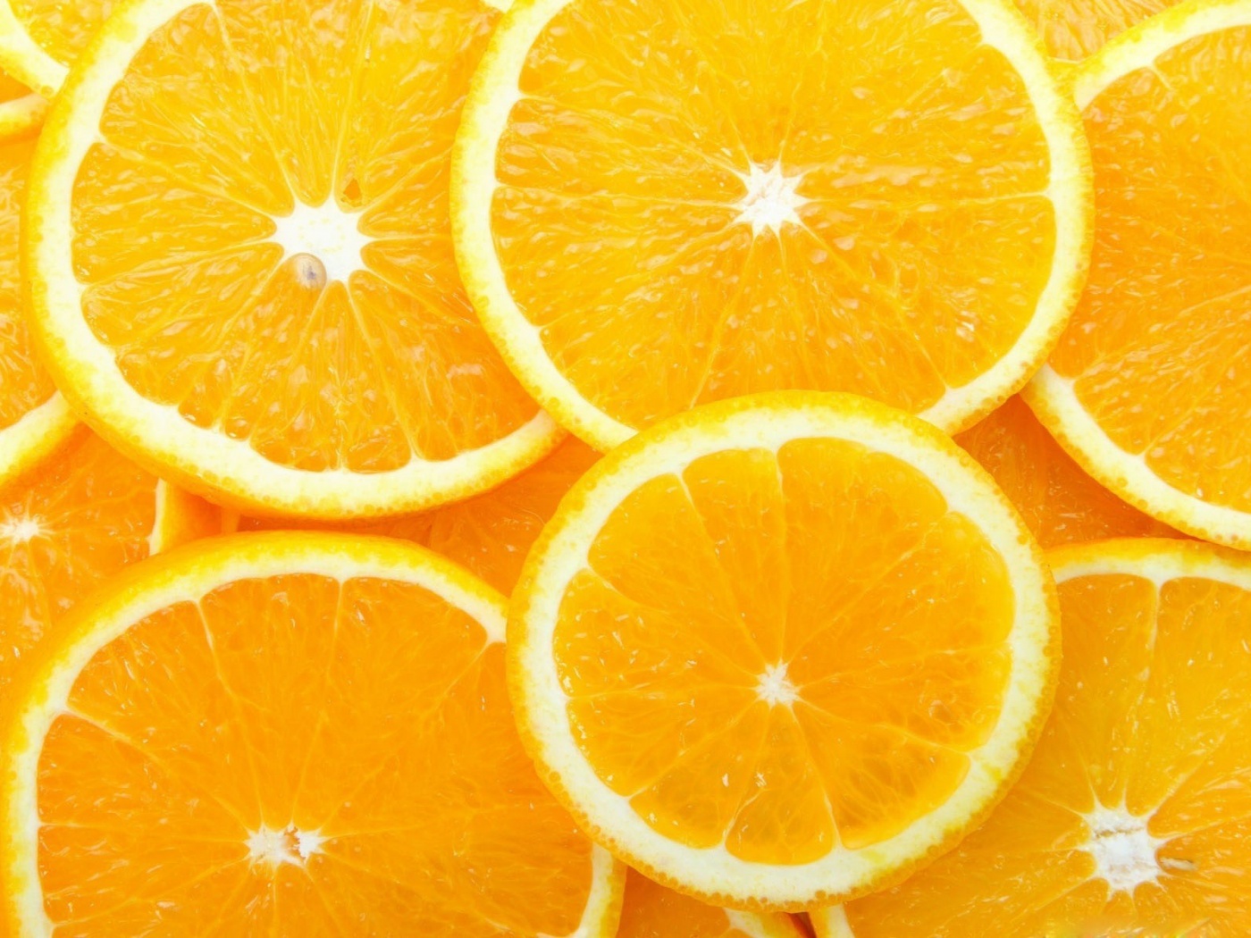 Апельсиновые дольки обои