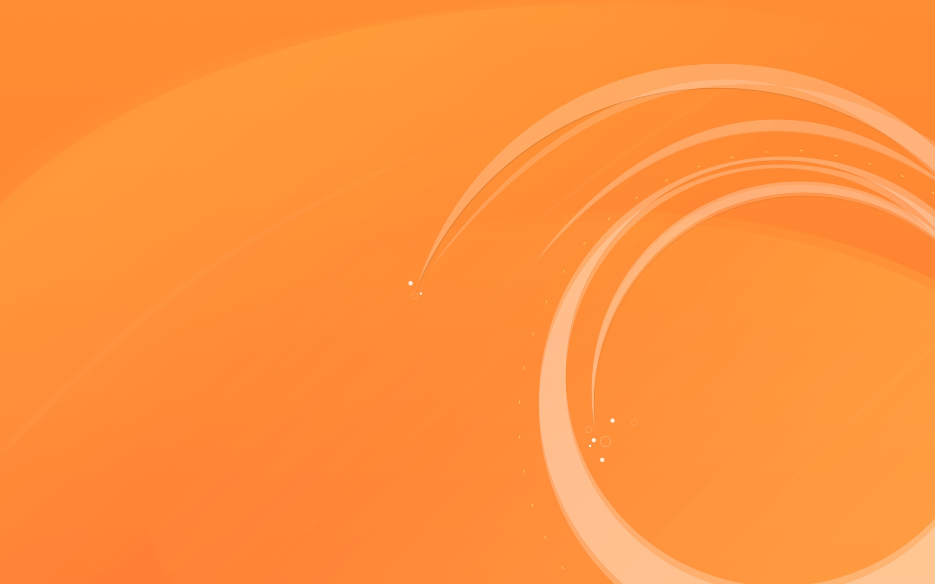 Оранжевая спираль обои