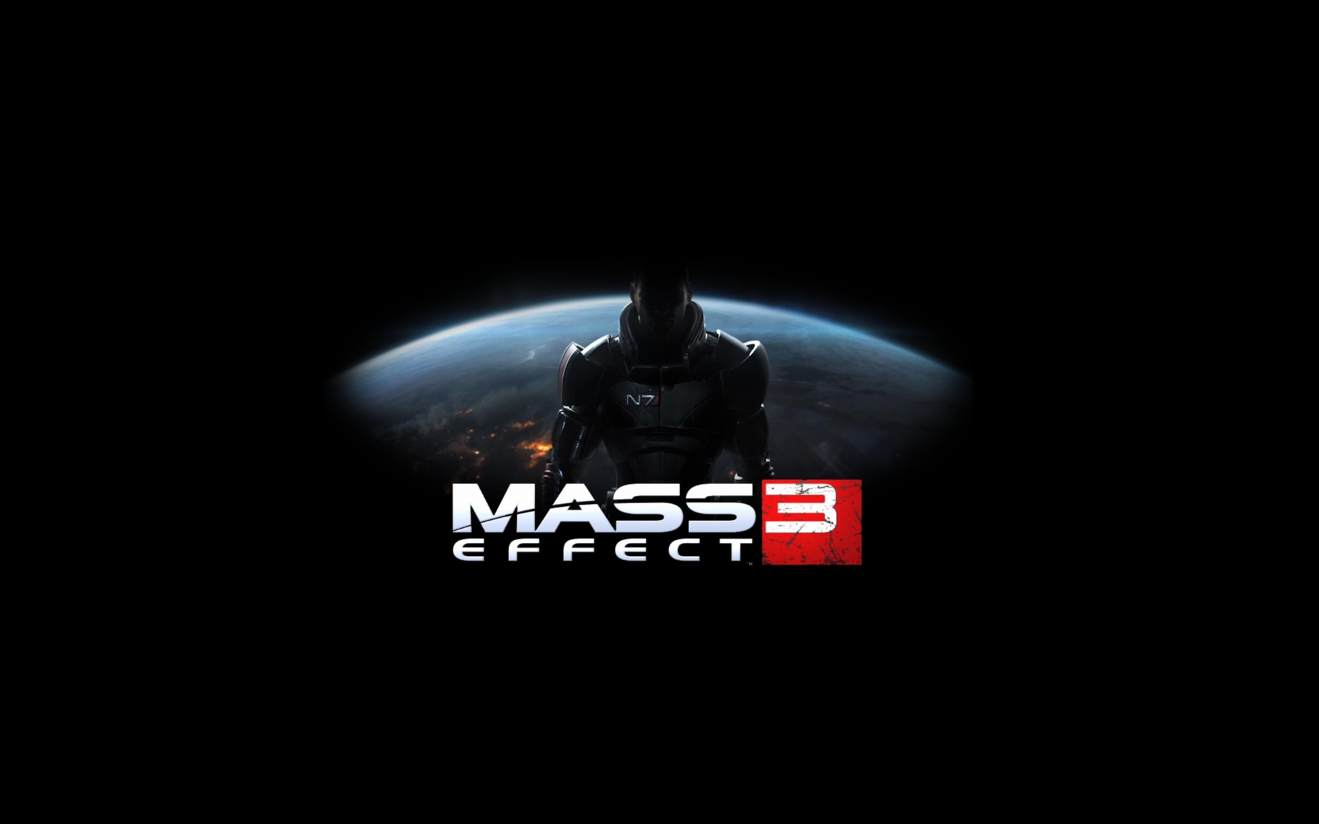 Заставка Mass Effect 3 обои