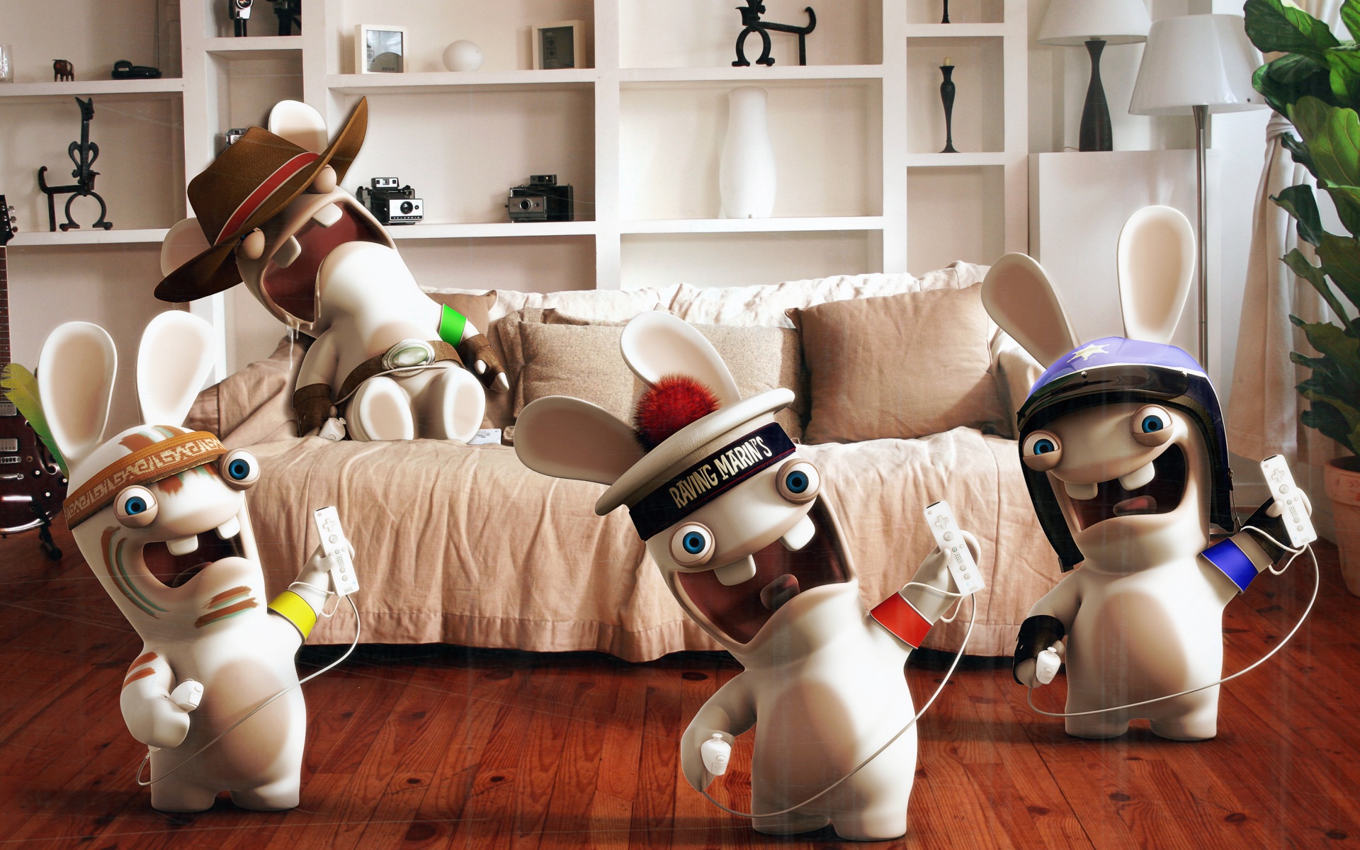 Raving Rabbids wii обои