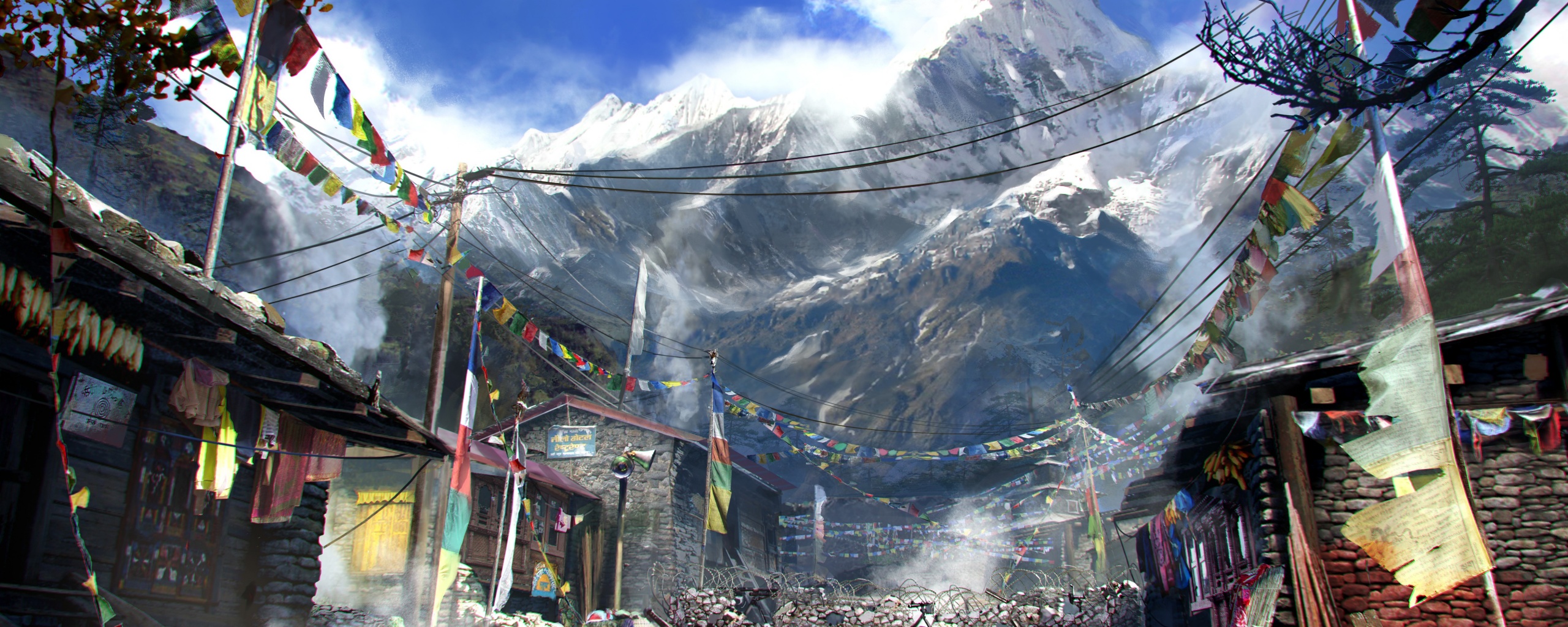 State far. Кират Гималаи. Гималаи деревня Кират. Фар край Гималаи. Far Cry 4 Кират.
