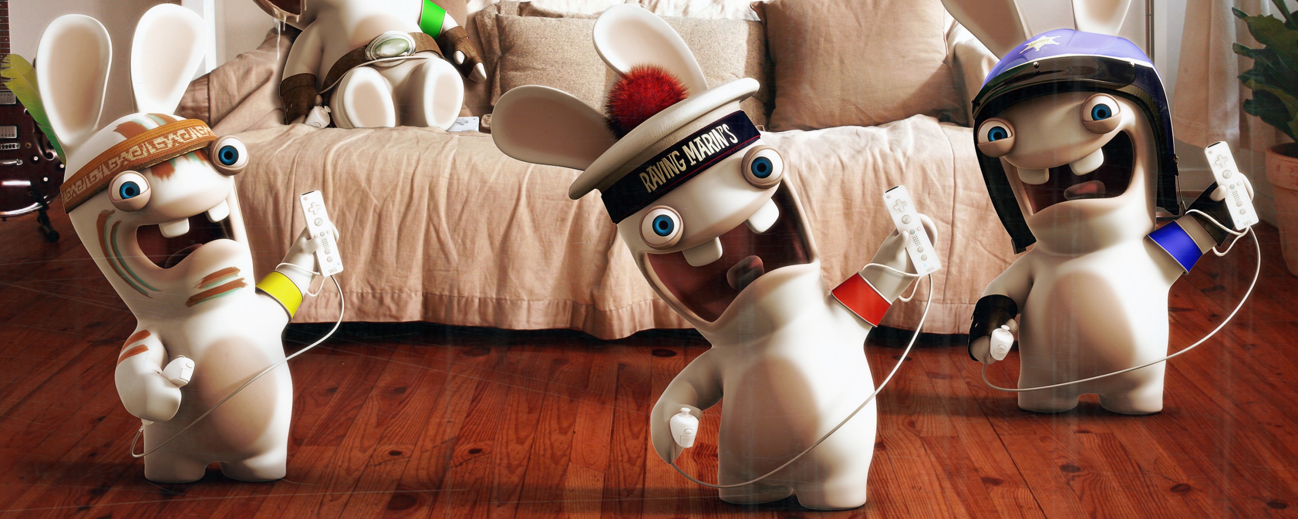 Raving Rabbids wii обои