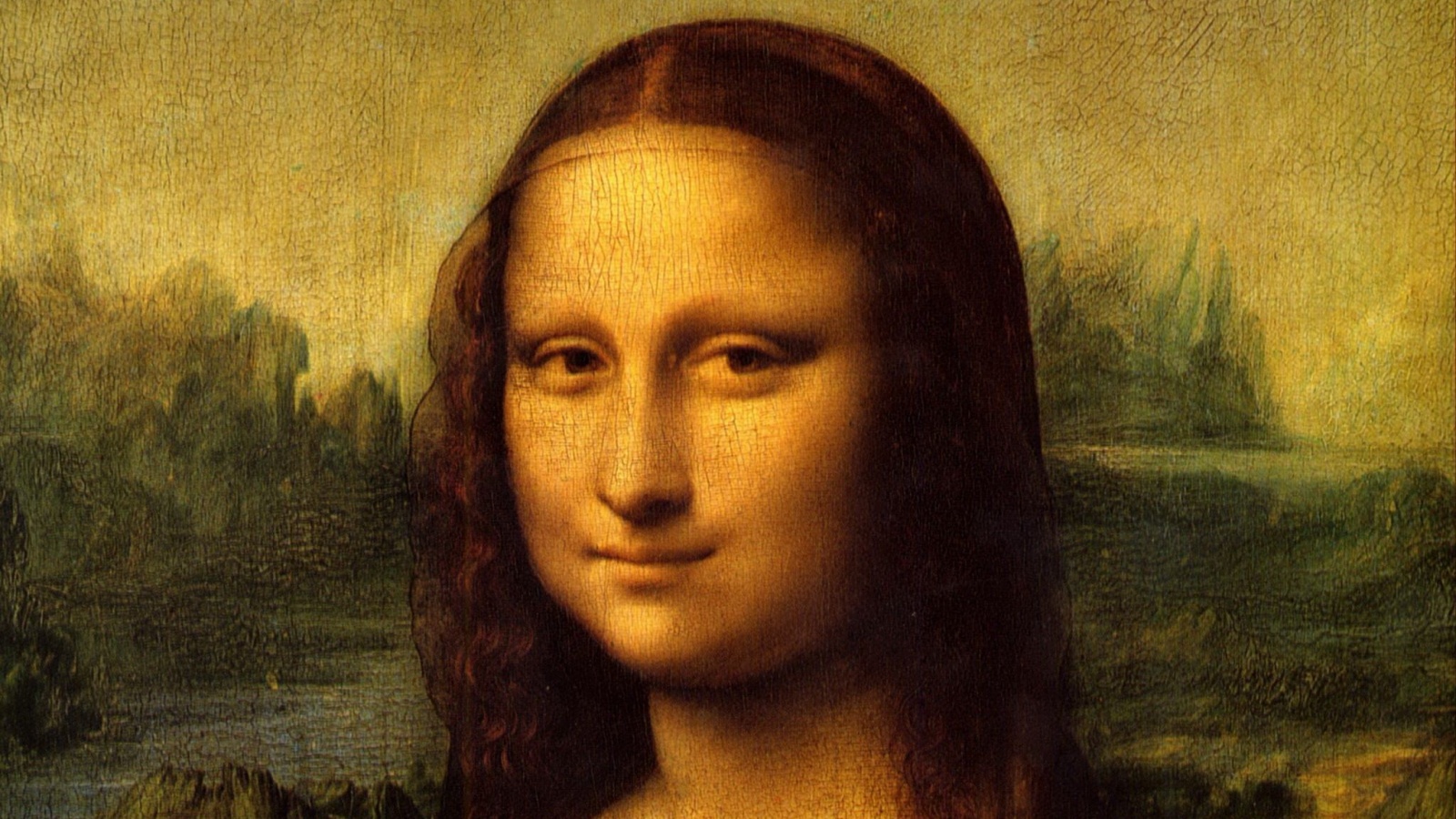 Картина Мона Лиза обои